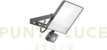 Proiettore led axel silver 30w 3300lm cct 3000k-4000k con sensore i...