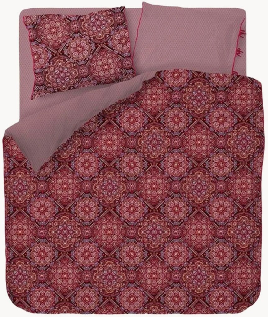Set copripiumino in twill di cotone Mosaico