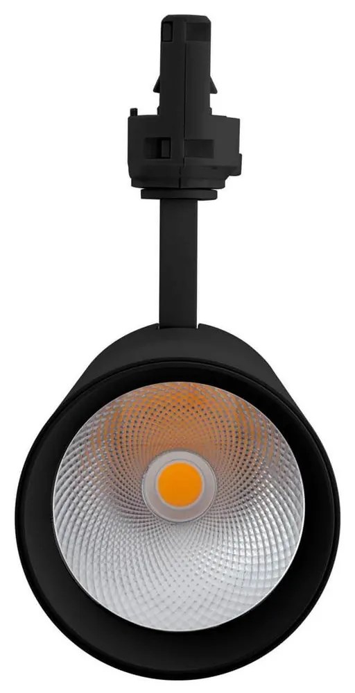 Faro LED 42W per Binario Trifase 38° + 60° Nero PHILIPS Xitanium CRI92 Colore Bianco Naturale 4.000K