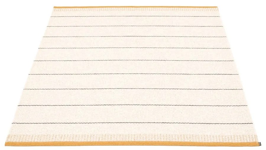 Tappeto da interno/esterno giallo ocra/color crema 140x200 cm Belle Ochre – Pappelina