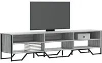 Mobile Porta TV Grigio Sonoma 180x34x41cm in Legno Multistrato 848577