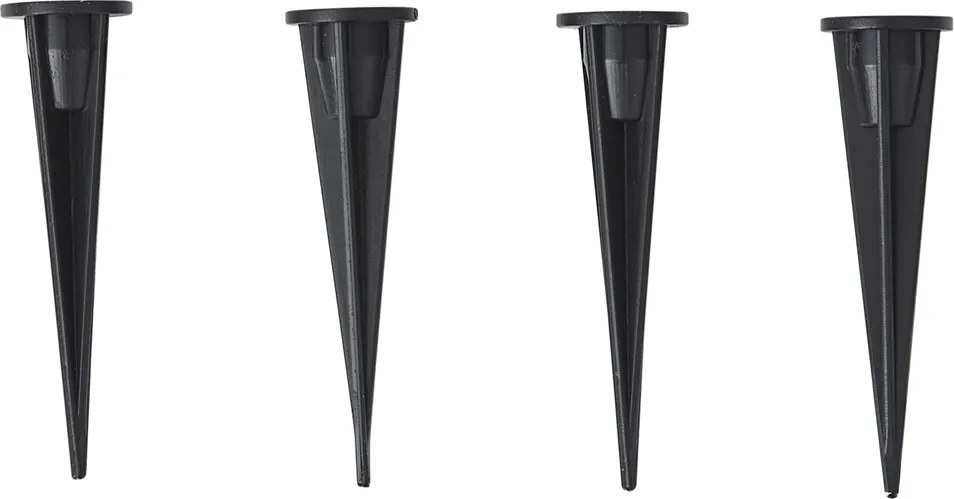 Lampada da esterno da terra bianca 80 cm con LED IP44 - Fungi