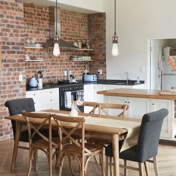 Rabalux 1417 - Lampada a sospensione FIXY E27/40W bronzo