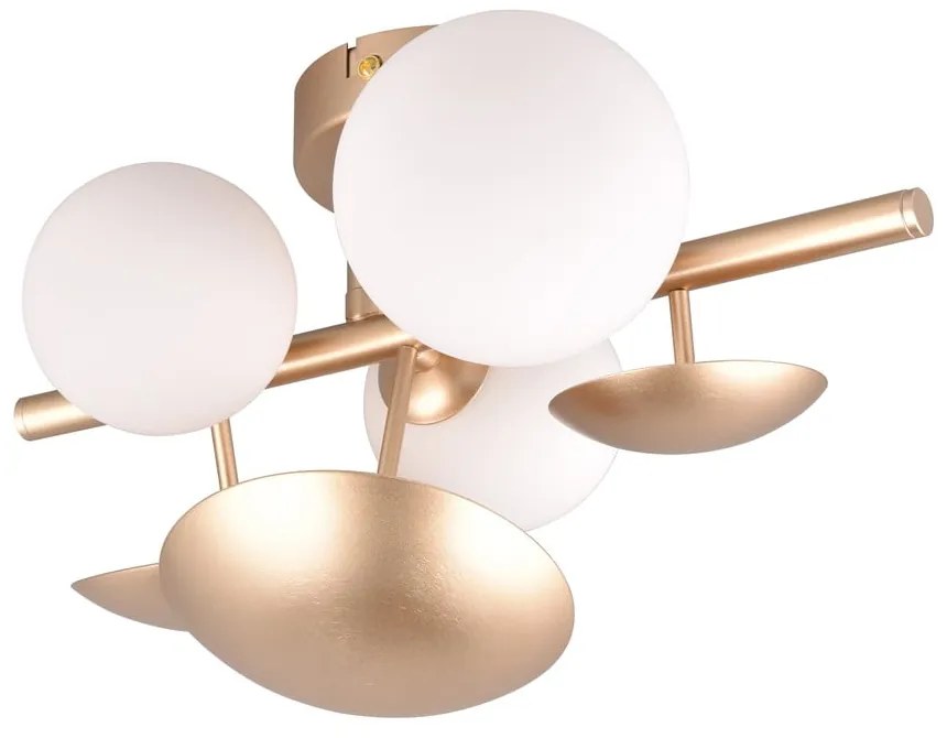 Lampada da parete in oro e bianco Bubble - Trio Select
