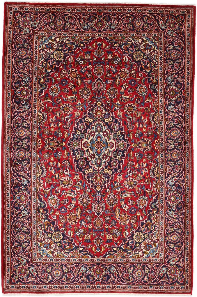 Kashan Tappeto persiano 150 x 220 (Iran) Annodato A Mano