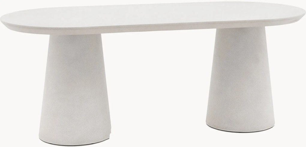 Tavolo ovale Pedra, 200 x 90 cm