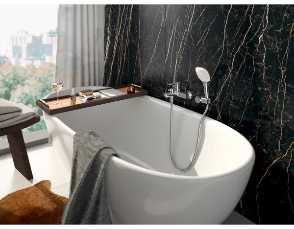 Novaservis - Rubinetto vasca da bagno METALIA cromo lucido