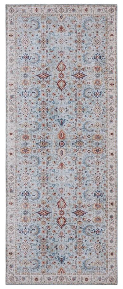 Runner blu e beige , 80 x 200 cm Vivana - Nouristan