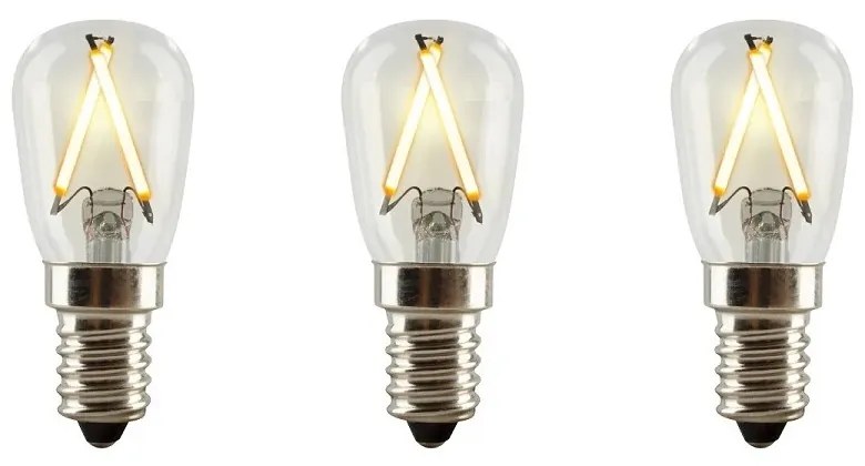 e3light - Lampadina LED 1,5W (90lm) Dimmerabile E14 3 pk.