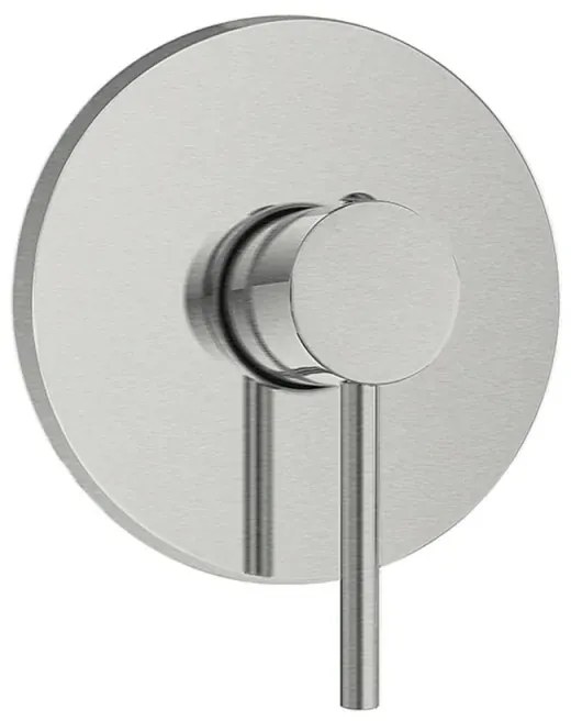 Miscelatore doccia incasso in acciaio inox color nichel spazzolato York