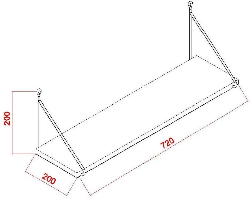 Scaffale bianco Armoni - Kalune Design