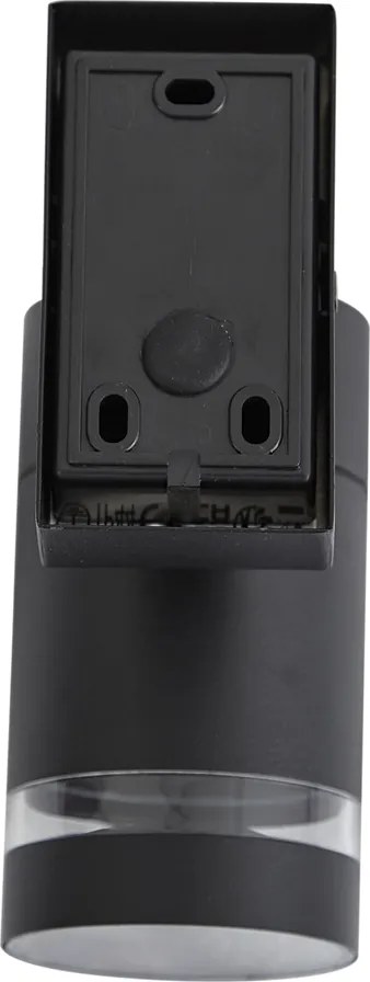 Lampada da parete moderna da esterno nera IP44 - Ensam