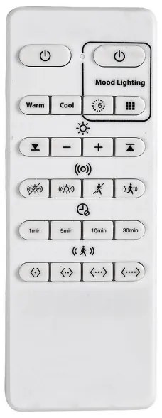 Briloner 3227-015 - Lampada LED RGB dimmerabile con sensore 24W/230V + DO