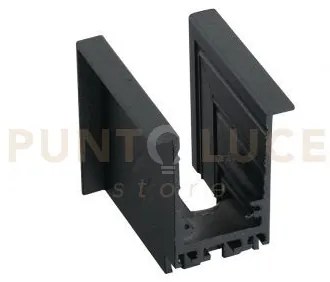 Connettore angolare verticale con connessione esterna per binario d...