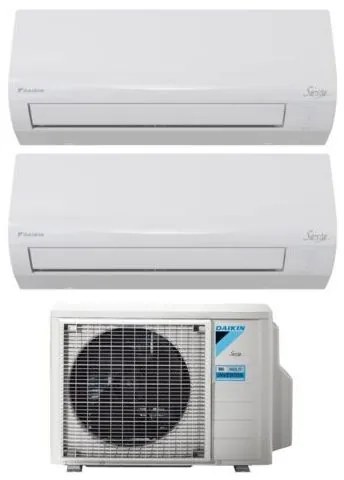 Daikin - Condizionatore Dual Split Siesta 9+12 con 2AMXF50A R-32 Wi-Fi Integrato