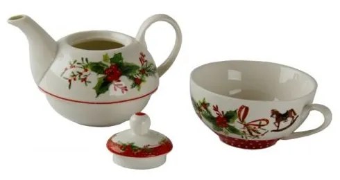 Teiera in Ceramica "Jingle Bells" - Royal Family