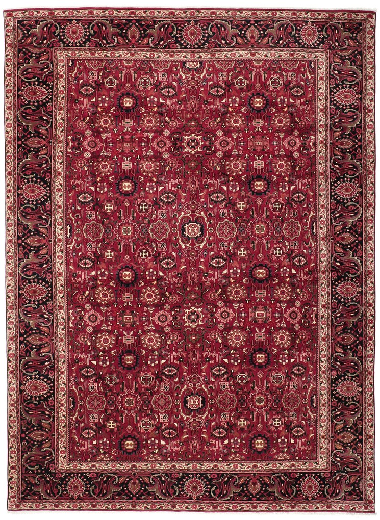 Tappeto persiano 310 x 410 (Iran) Annodato A Mano