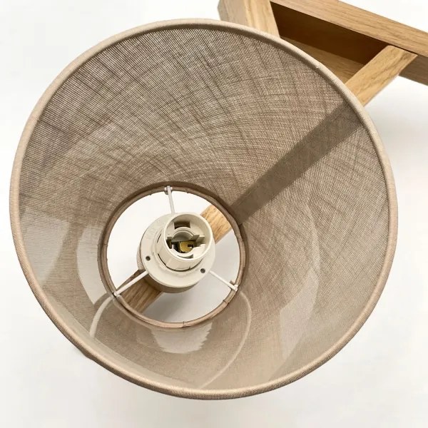 Brilagi - LED Lampadario a plafone ANTHONY 3xE14/40W/230V quercia