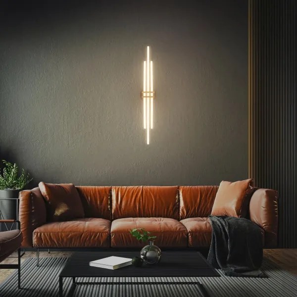 Brilo - Plafoniera LED TINKA, 30W, 230V, 3000K, nera