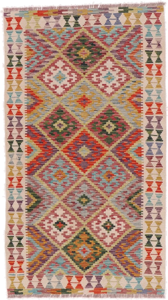 Kilim Tappeto orientale 180x100 (Afghanistan) Tessuto A Mano