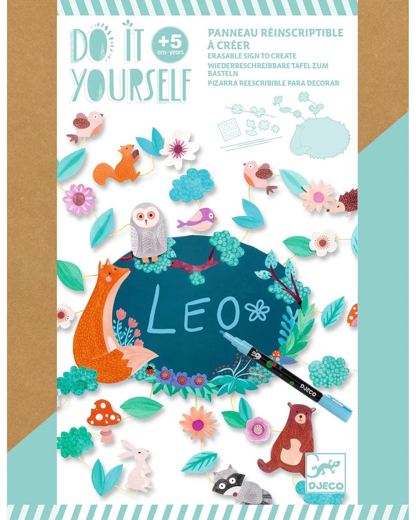 Fai da te - Lavagna cancellabile - Nella foresta