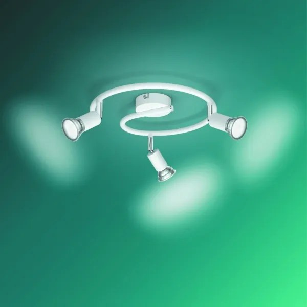 Philips - Faretto LIMBALI 3xGU10/50W/230V bianco