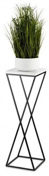 Portafiori LOFT 70x24 cm nero/bianco