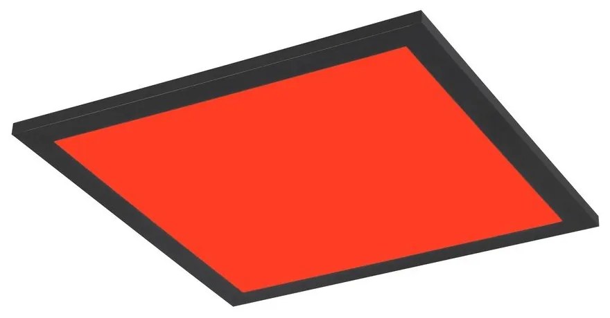 Plafoniera LED nera 29,5x29,5 cm Beta - Trio