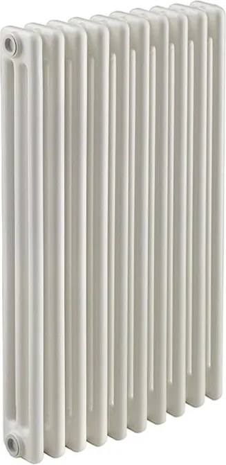 Termosifone in acciaio tubolare 3 colonne 10 elementi interasse 685 mm EQUATION Comby bianco