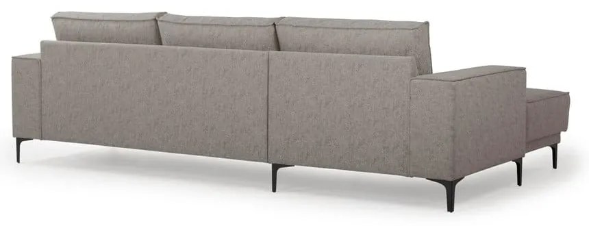 Divano angolare grigio-marrone (angolo sinistro) Copenhagen - Scandic