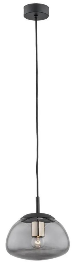 Argon 4333 - Lampadario a sospensione con filo TRINI 1xE27/15W/230V nero