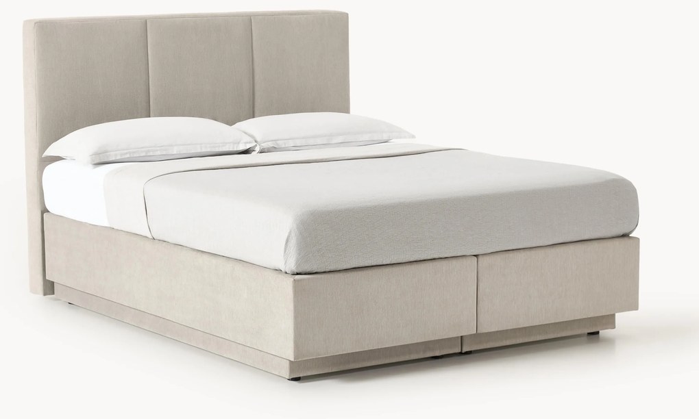 Letto boxspring con contenitore Oberon