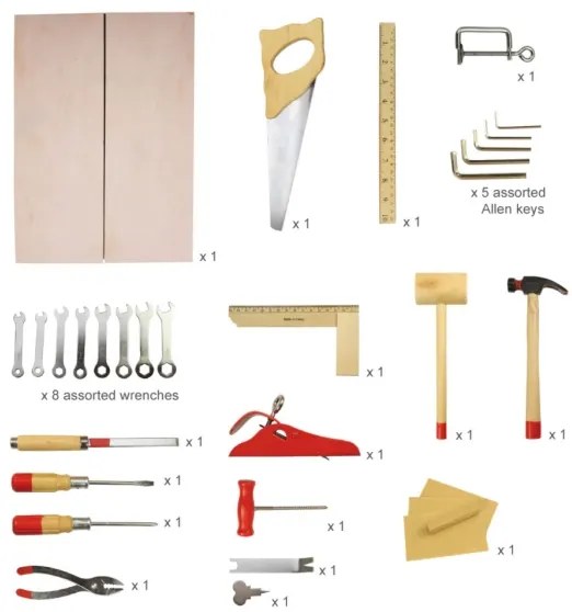 Bigjigs Toys - Scatola attrezzi Junior