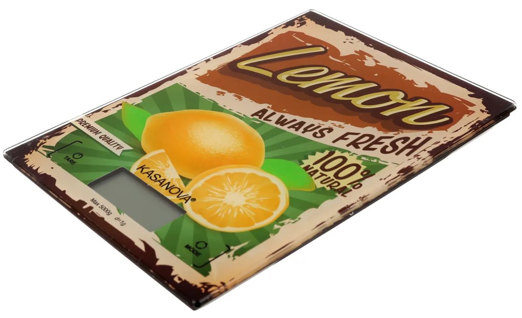 Bilancia da cucina digitale limoni 5 kg