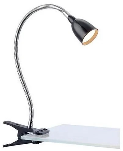 Markslöjd 106092 - Lampada LED da tavolo con morsetto TULIP LED/3W/230V nera