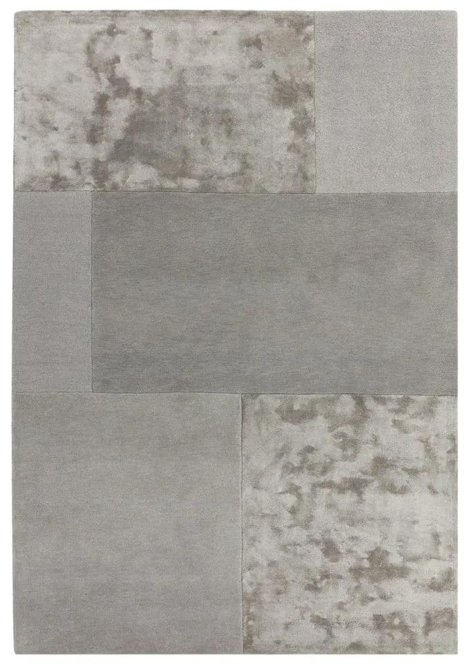 Tappeto grigio , 160 x 230 cm Tate Tonal Textures - Asiatic Carpets