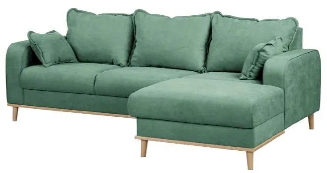 Divano angolare turchese (angolo destro) Beata - Ropez