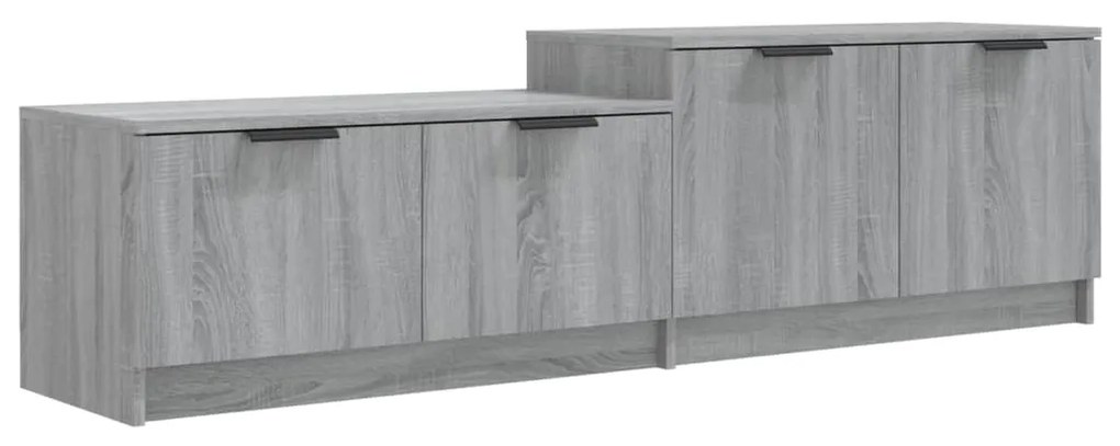 Mobile tv grigio sonoma 158,5x36x45 cm in legno multistrato