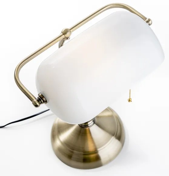 Brilagi - Paralume di ricambio per lampada da tavolo BANK OFFICE bianco