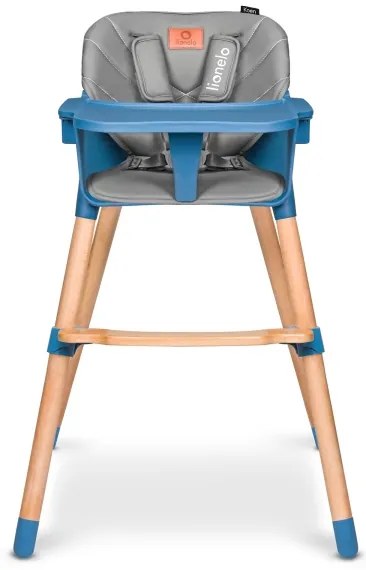 Lionelo - Seggiolone 2 in 1 per bambini KOEN Blue Sky