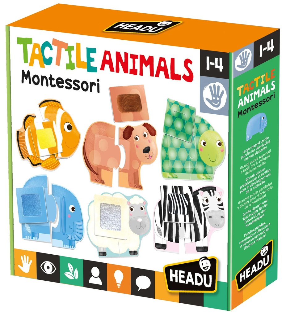 HEADU: Montessori - Tactile Animals