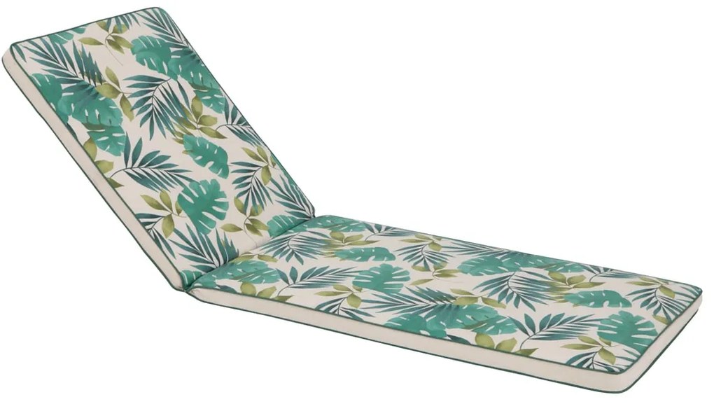 Cuscino per lettino in poliestere MARJORIE multicolore 190 x 65 x Sp 5 cm