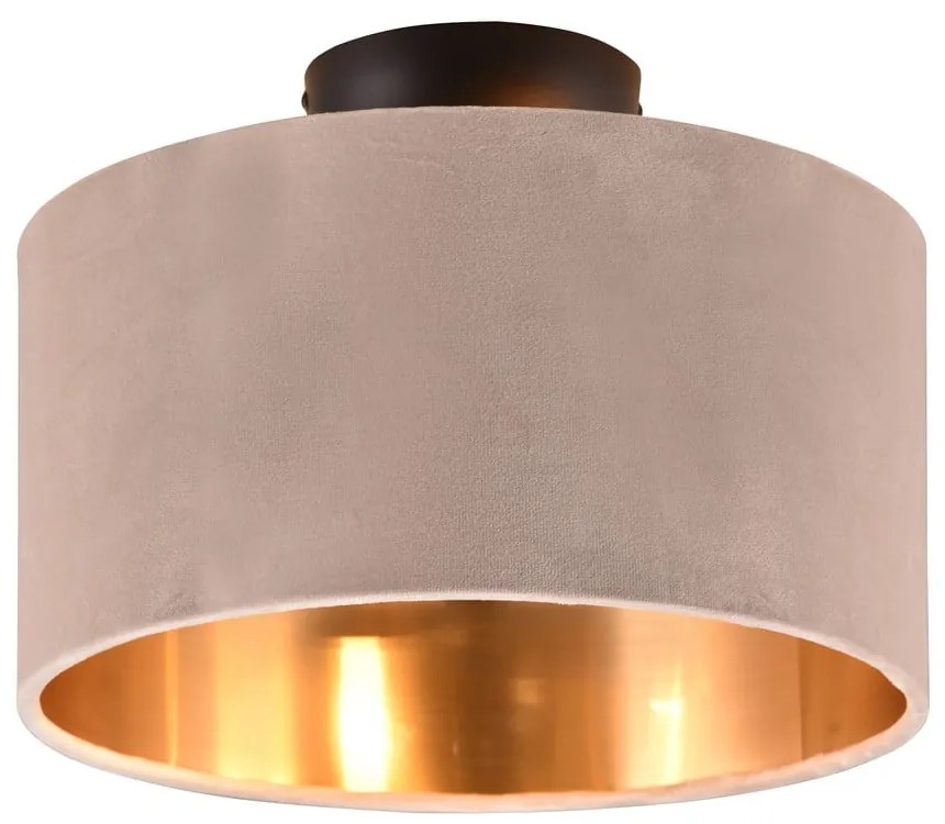 Apparecchio da soffitto nero e beige ø 30 cm Julieta - Trio