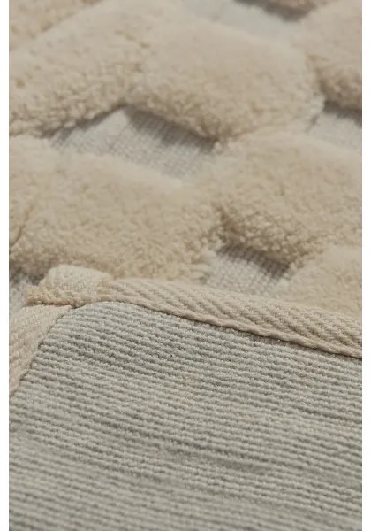 SET 2x Tappeto bagno BAMBI 60x100 cm beige