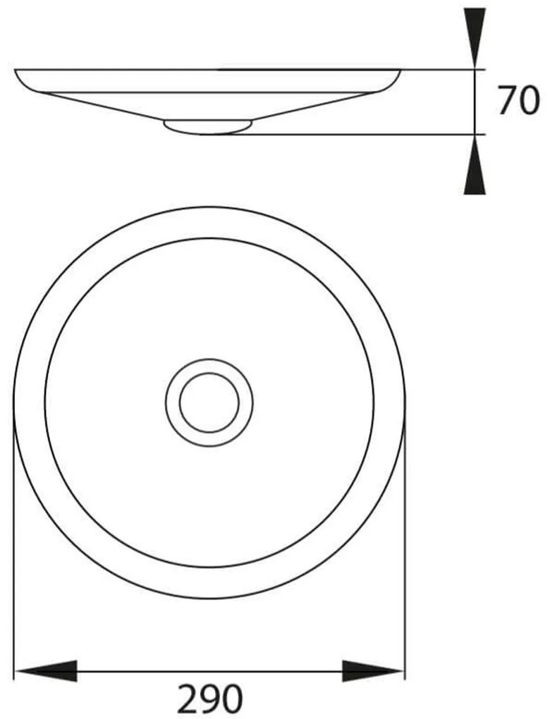Plafoniera LED 12W Sensore di Movimento IP20 Ø290mm - B. Naturale