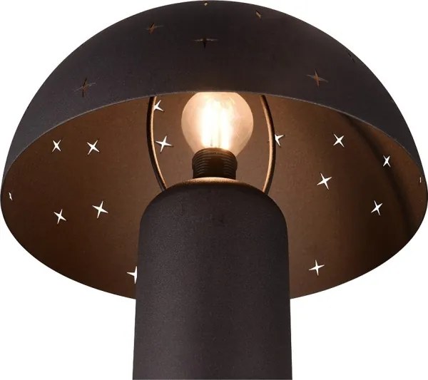 Reality - Lampada da tavolo SETA 1xE14/28W/230V nera