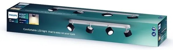 Philips 50654/30/P0 - Luce Spot a LED FERANO 4xLED/4,3W/230V