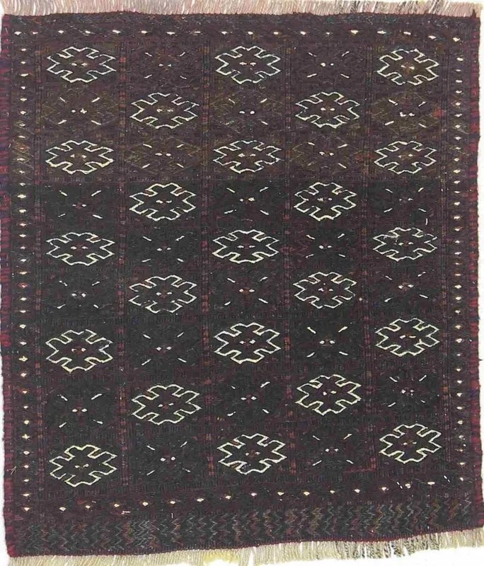 Kilim Tappeto persiano 70 x 60 Rosso (Iran) Tessuto A Mano