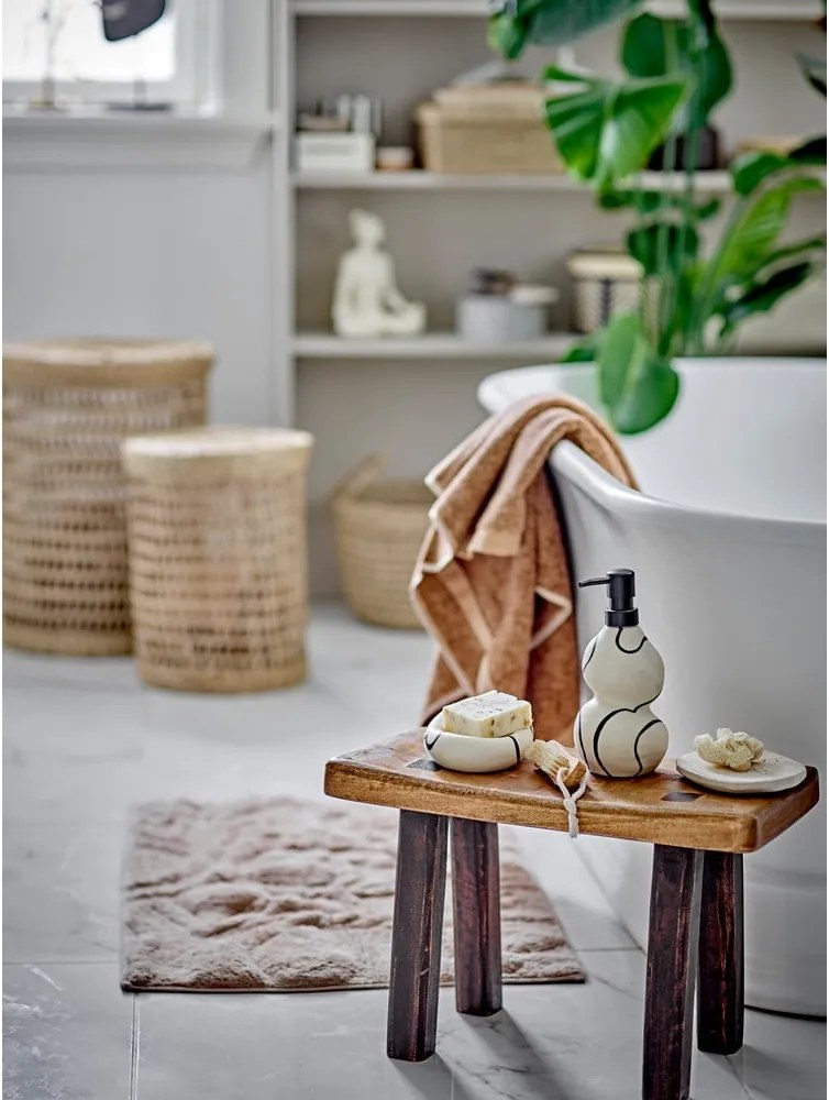 Dispenser di sapone bianco Minna - Bloomingville