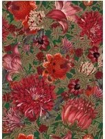 Mindthegap Tapete The Flowering - Red/ Green